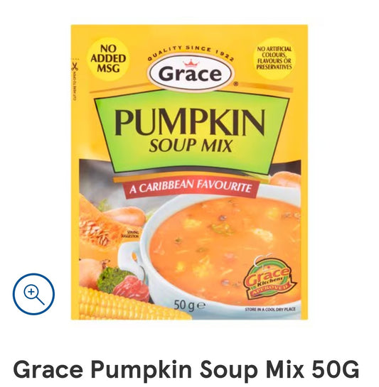 Grace pumpkin soup